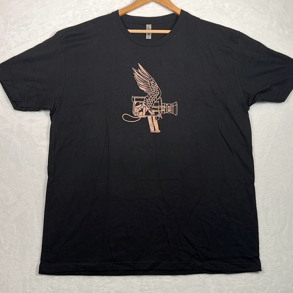 FOO Fighters slam dance concert release band black gold T-shirt Men 2XL - Picture 1 of 6